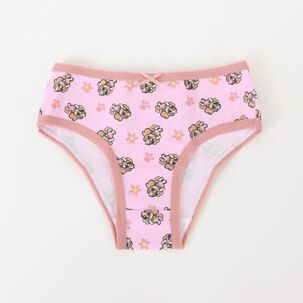Tripack Calz&oacute;n Ni&ntilde;a Rosado Full Print Skye Paw Patrol