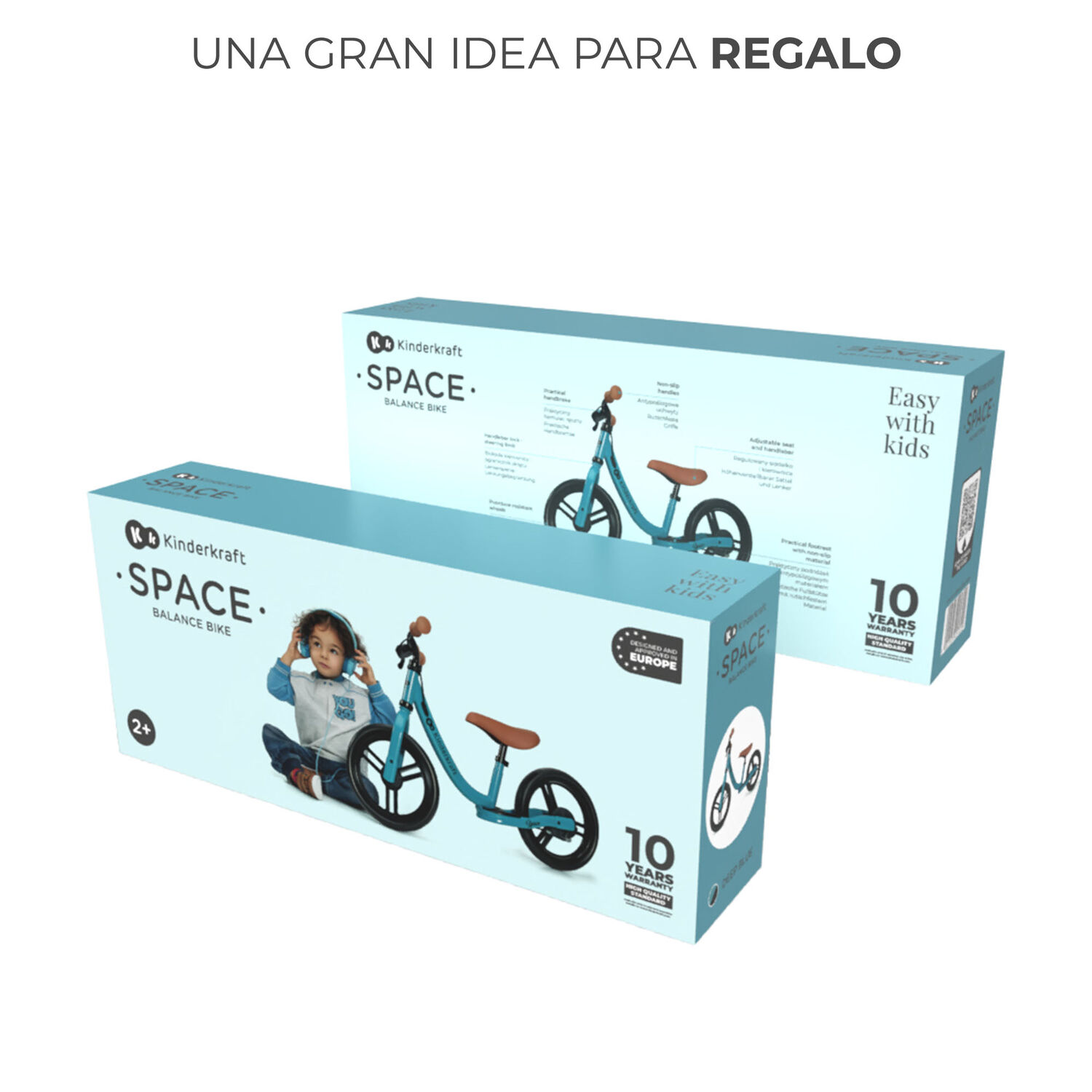 Bicicleta De Balance Space Deep Blue image number 7.0