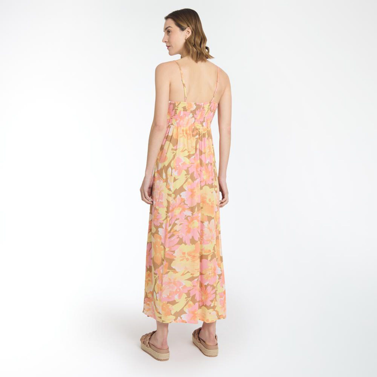 Vestido Largo Sin Mangas Cuello V Mujer Ocean Pacific image number 3.0