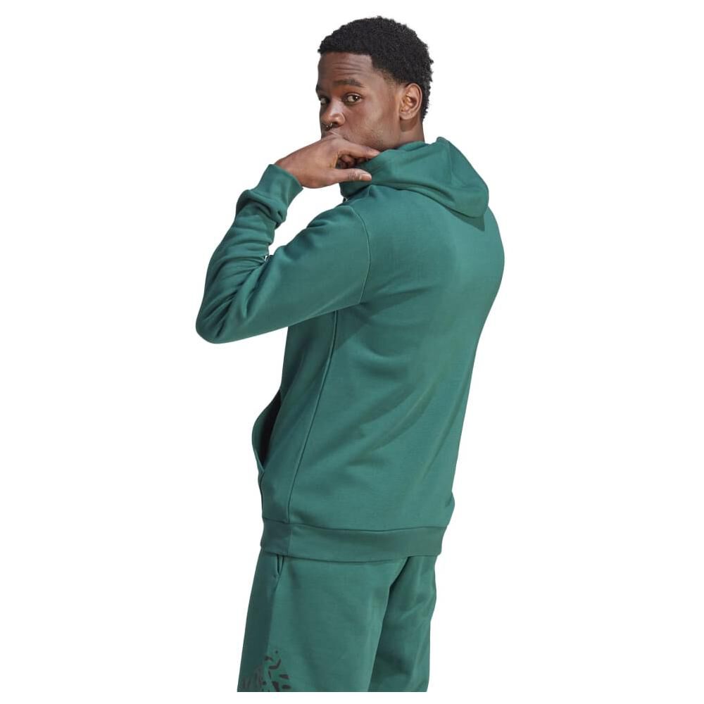 Polerón Deportivo Con Capucha Hombre Logo Adidas image number 1.0