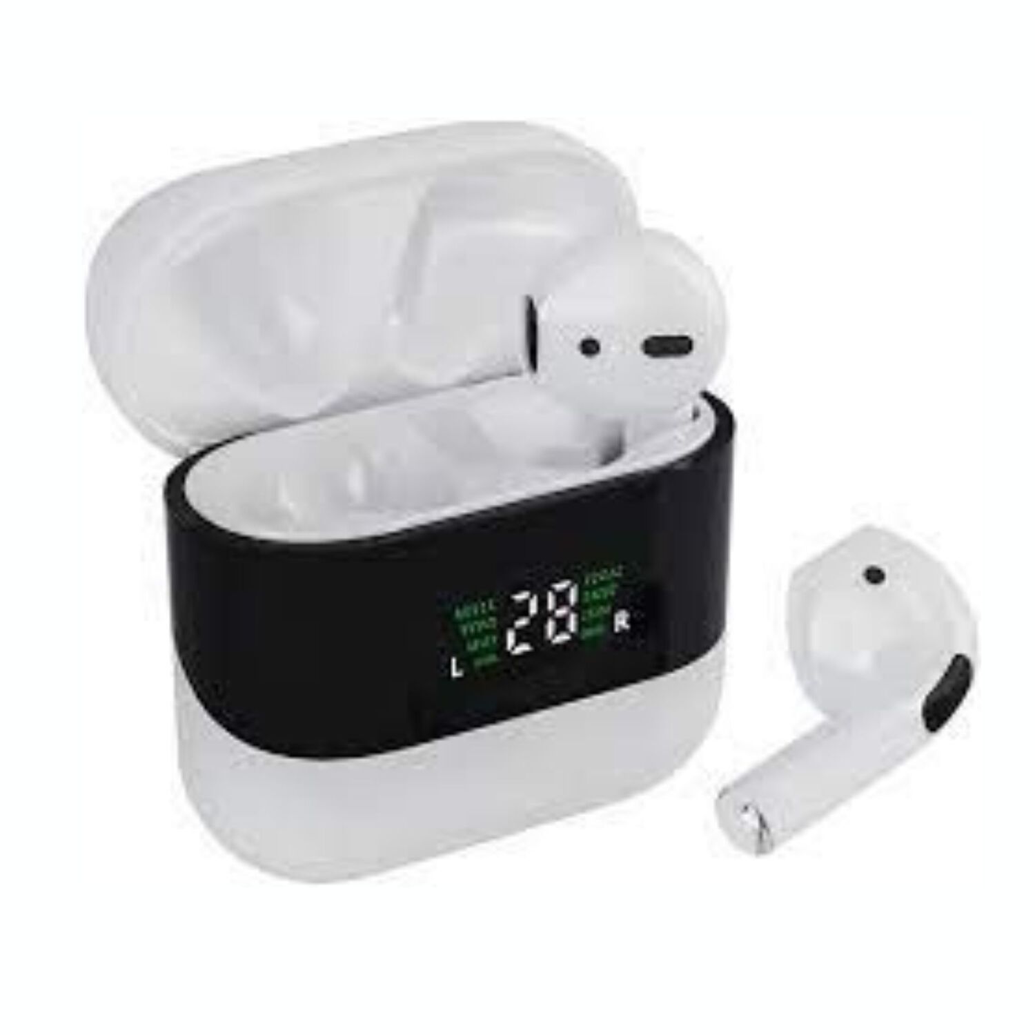 Aud&iacute;fonos Inal&aacute;mbricos Tws Maxam Con Bluetooth 5.1 Y Pantalla image number 1.0