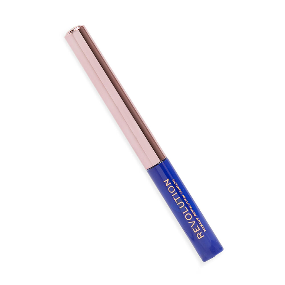 Delineador Líquido Super Flick De Makeup Revolution 2.4ml - Blue (azul) image number 0.0