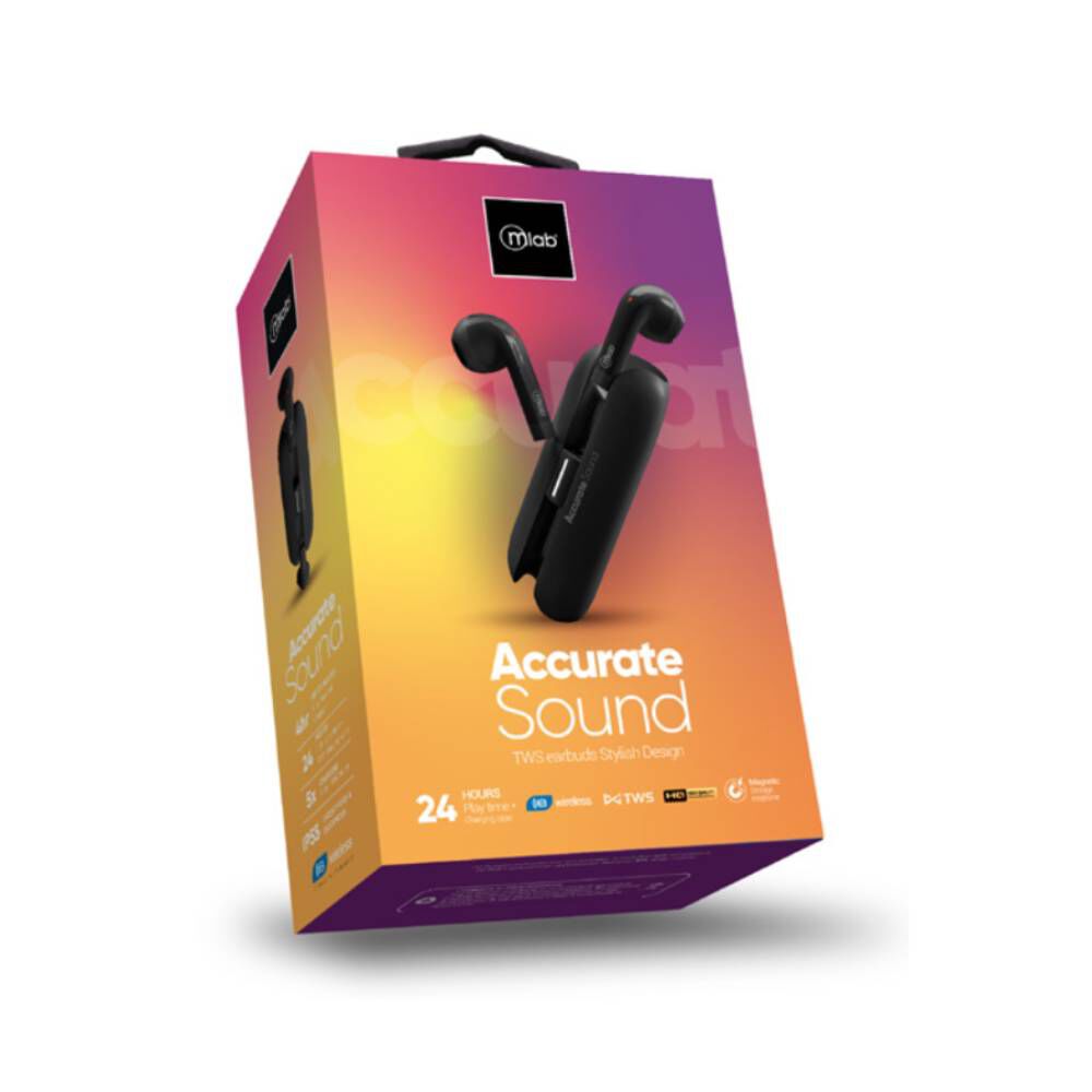 Audifonos Mlab 9357 Accurate Sound Tws image number 0.0