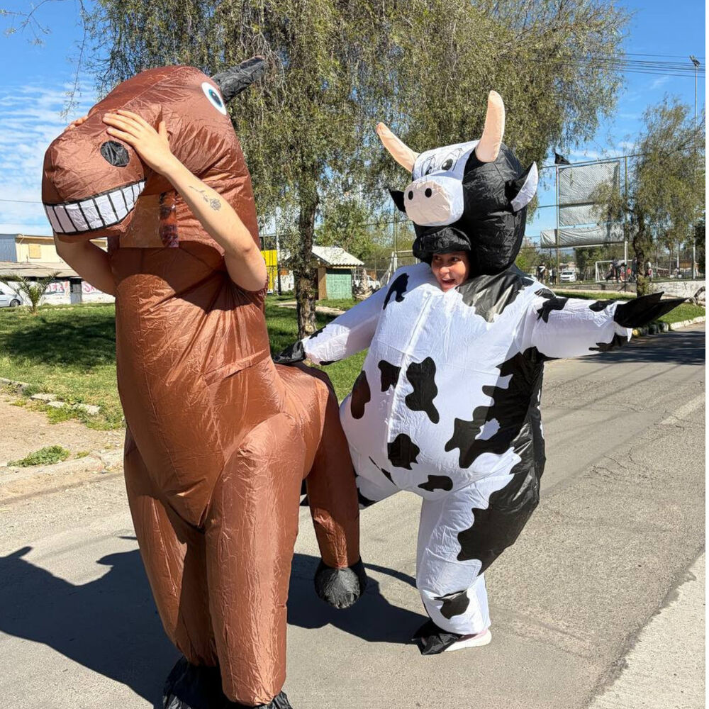 Disfraz Inflable Vaca Animal Adulto image number 6.0