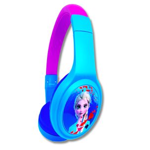Aud&iacute;fonos De Frozen Para Ni&ntilde;as Bluetooth Dise&ntilde;o Elsa Disney