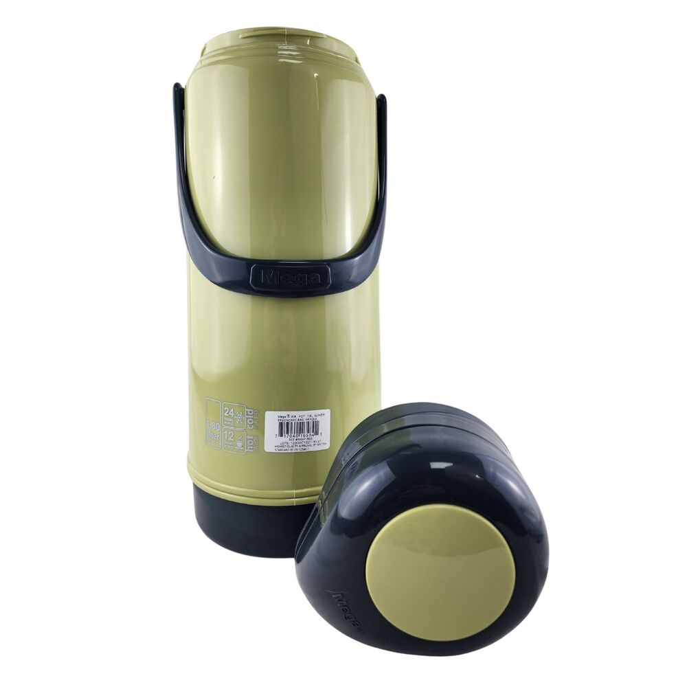 Termo Mega 1.8l Air Pot Manilla Sifon Bebidas Calientes Frias Verde image number 5.0