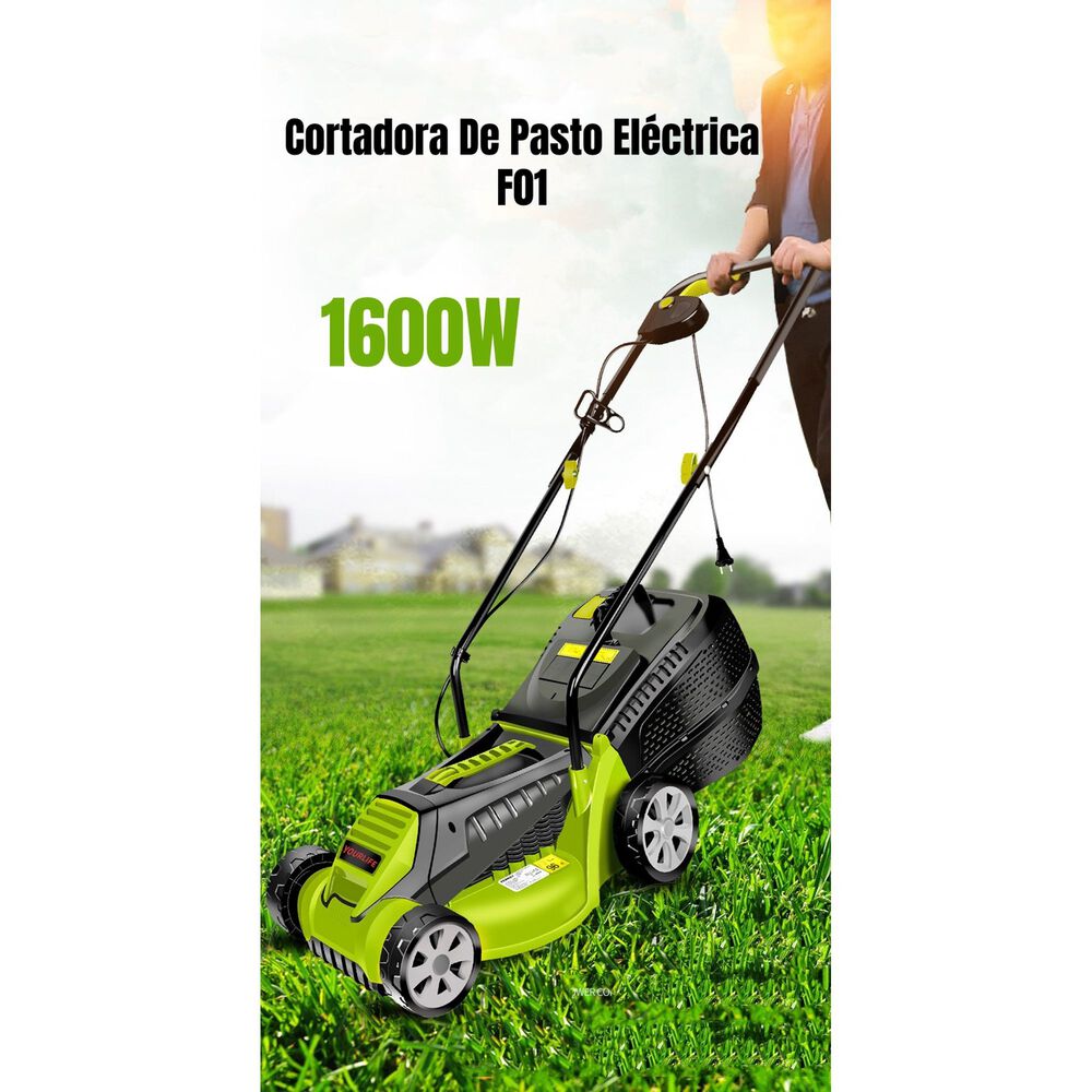 Cortadora De Pasto El&eacute;ctrica 1600w 3600rpm F01 image number 5.0