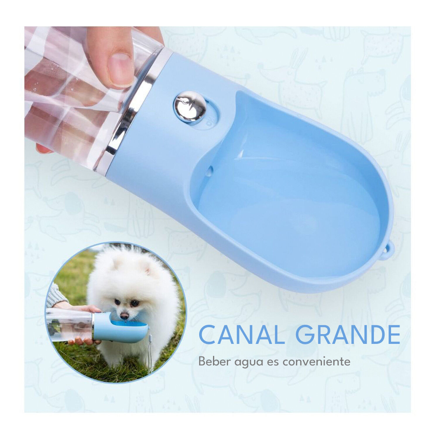 Dispensador De Agua Para Mascotas Portatil Pro Outdoor image number 4.0