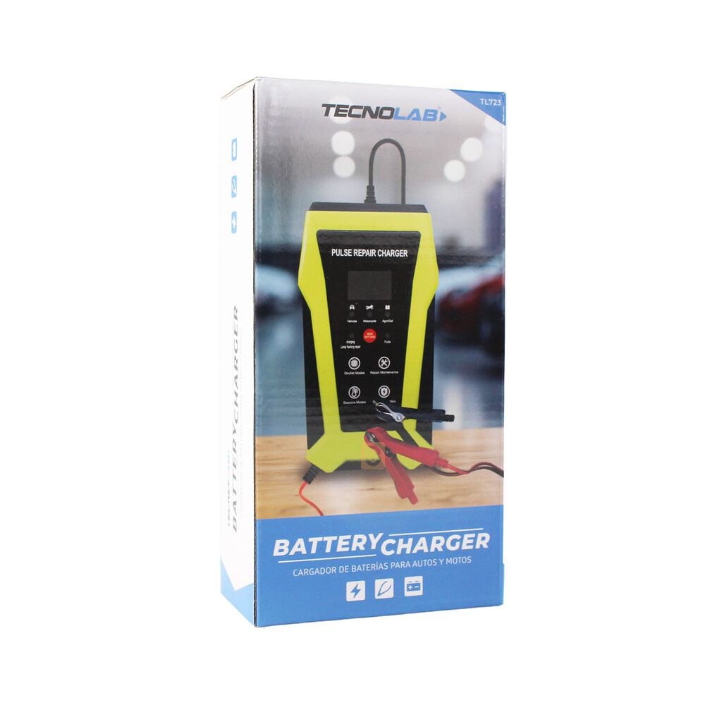 Cargador 12v Auto Y Moto 6a R&aacute;pido Y Seguro - Ps image number 1.0