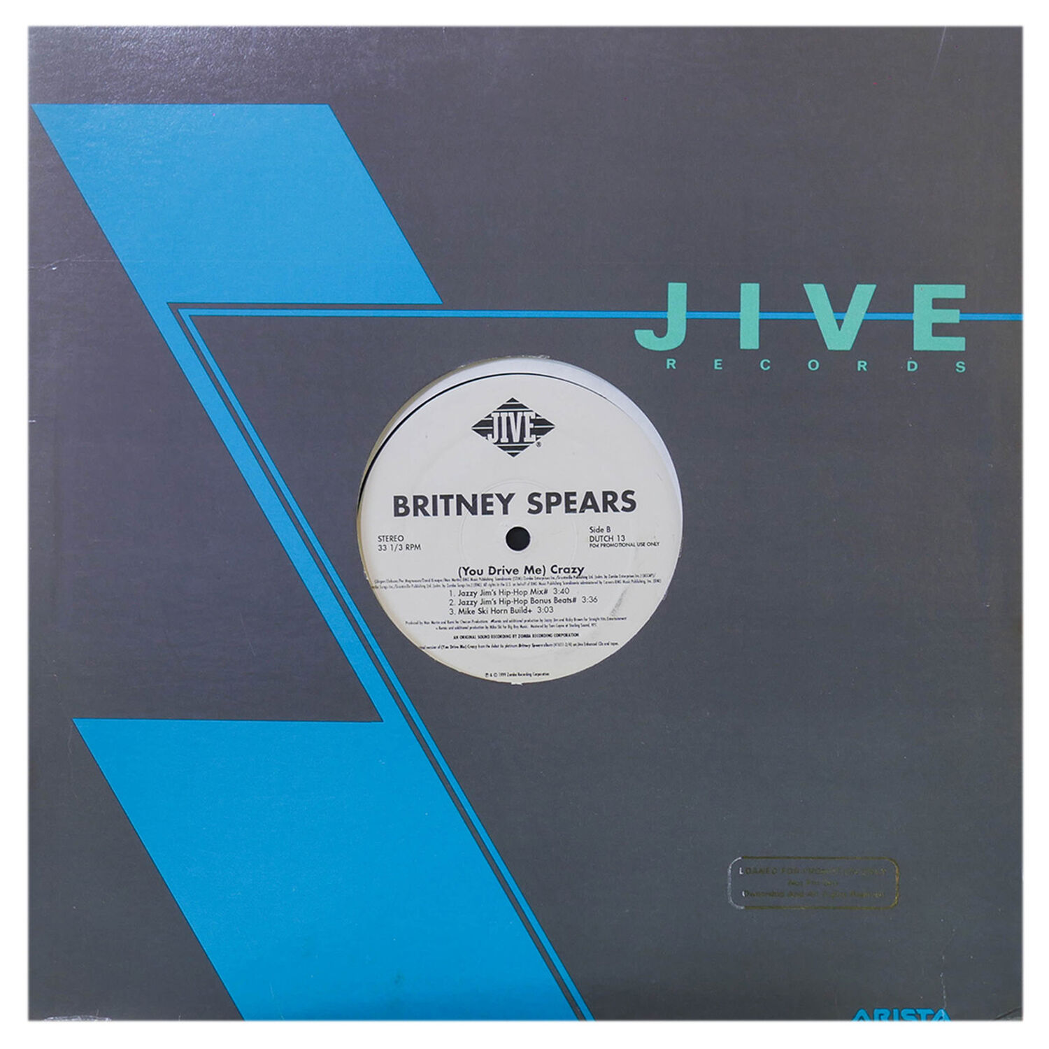 Britney Spears - (you Drive Me) Crazy | 12" Maxi Single Usado image number 1.0