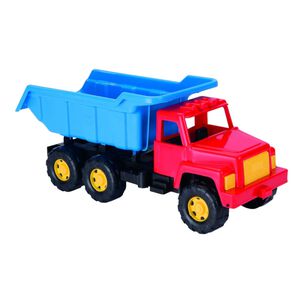 Camión Tolva Rojo/azul 63x23x27 Cms Dolu