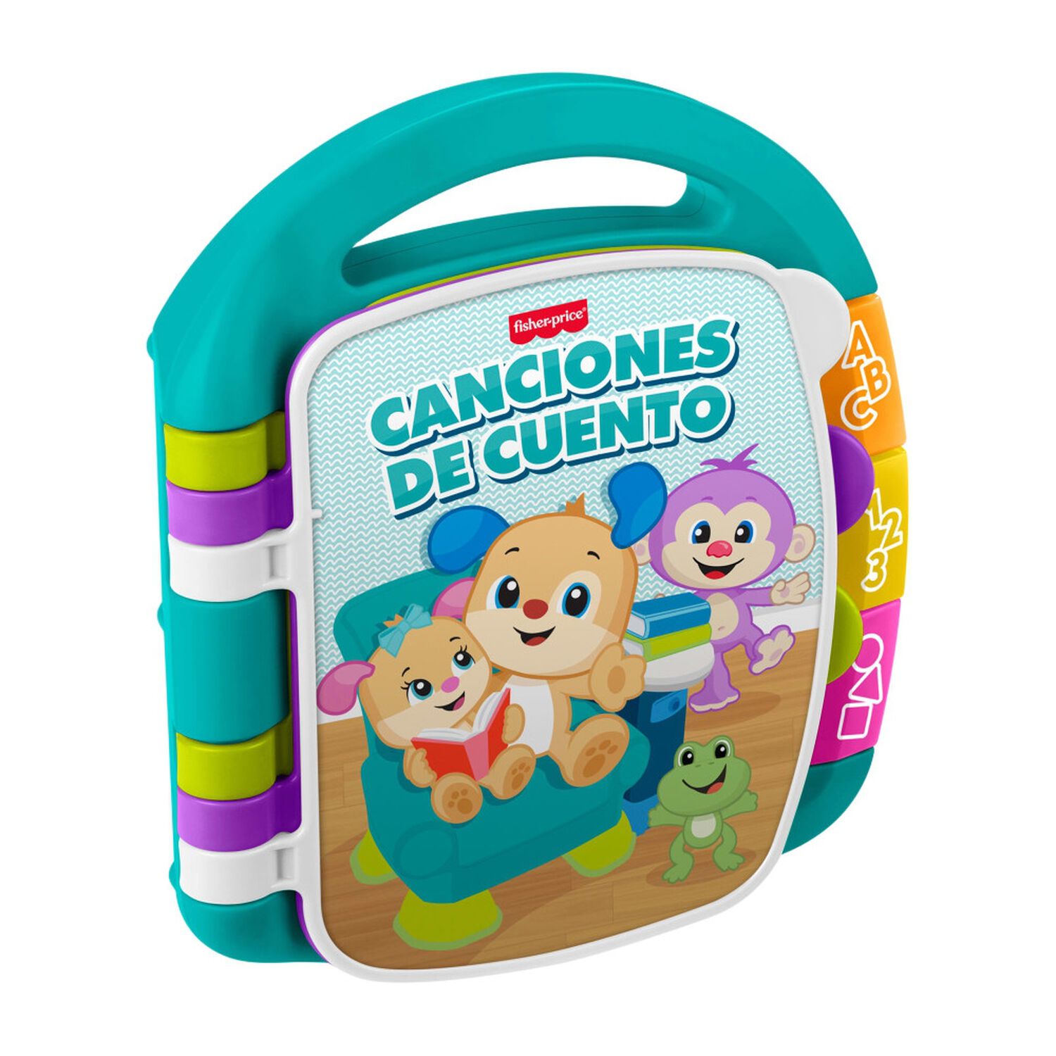 Libro Did&aacute;ctico Canciones De Cuento Fisher-price image number 0.0