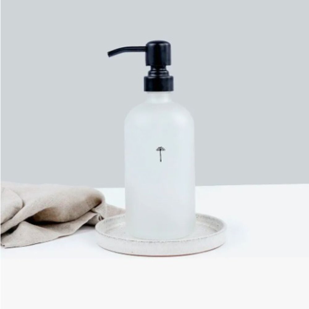 Dispensador Lavaloza Vidrio Opaco 500ml Premium image number 1.0