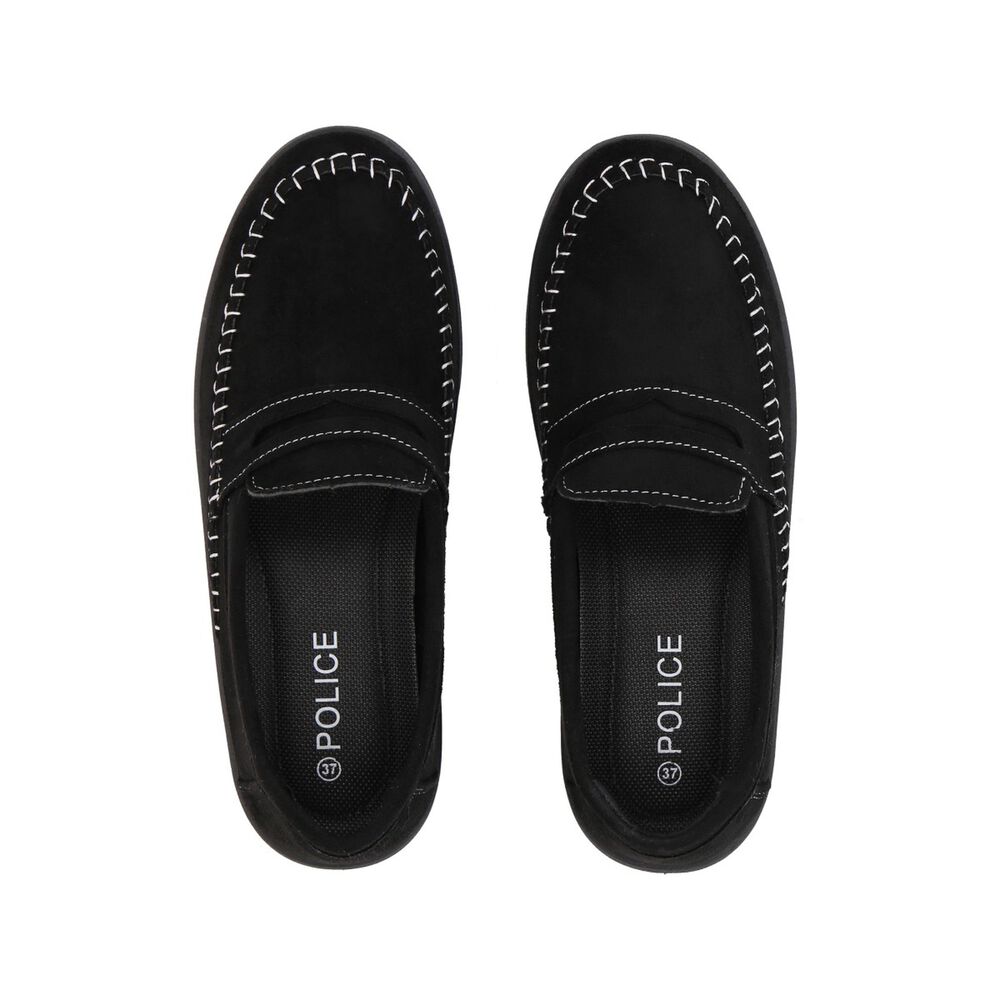 Mocas&iacute;n Mujer Negro/gris Sole Police image number 1.0