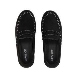 Mocas&iacute;n Mujer Negro/gris Sole Police
