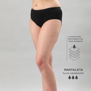 Calz&oacute;n Menstrual Para Flujo Abundante Flores Mujer 25038-2
