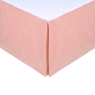 Faldon 144 Hilos Mashini 2 Plazas Coral