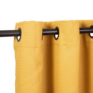 Set Cortina Blackout Emb. 8pzas Arg. 140x220 Gold Frutillar