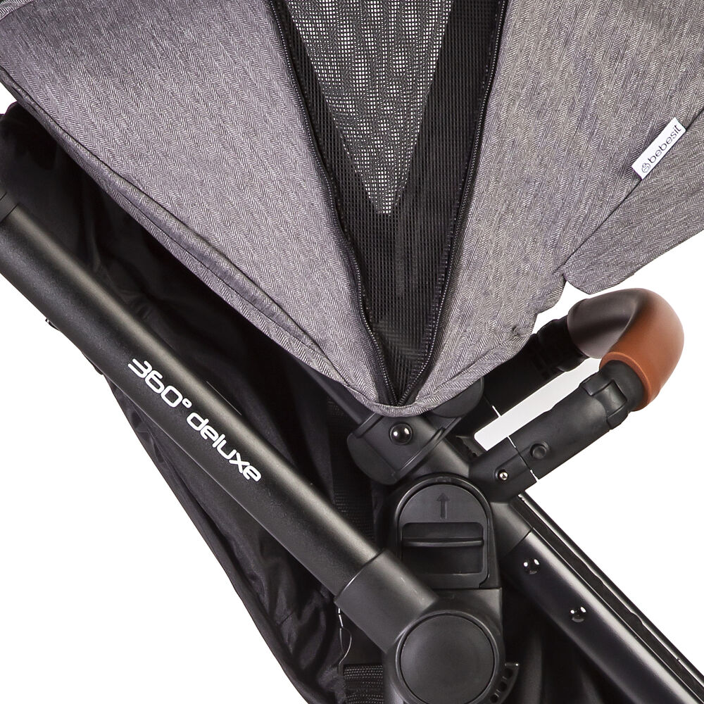 Coche Travel System Deluxe 360 Sx Gris image number 5.0