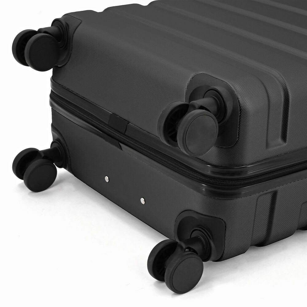 Maleta R&iacute;gida Danubio L 23 Kg Negra image number 5.0