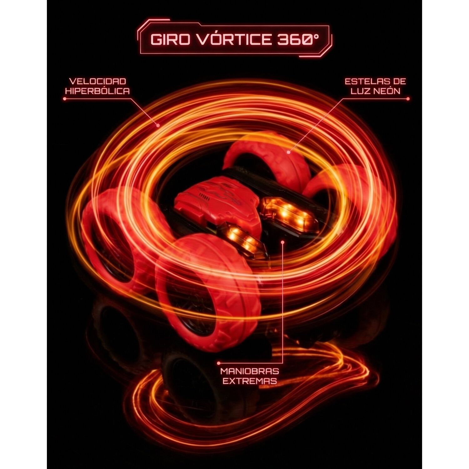 Auto Radio Controlado Extremo Doble Traccion Giro 360&deg; image number 3.0