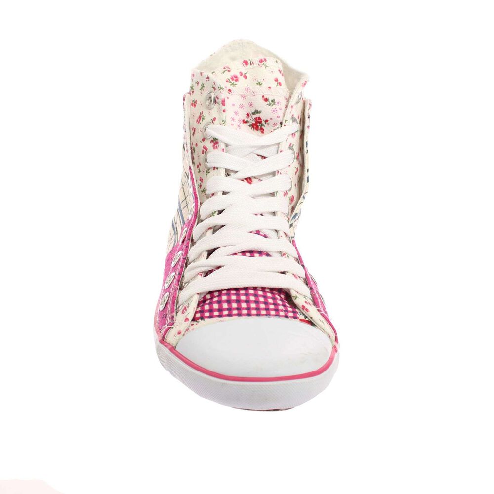 Zapatilla Lona Fucsia Vía Franca Art. 5dsco1077fucsiablanco image number 2.0