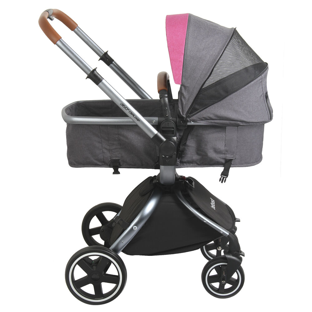 Coche Travel System Deluxe 360 Rosado image number 3.0