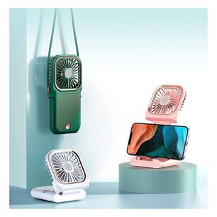 Ventilador De Bolsillo Peque&ntilde;o Recargable Por Usb Port&aacute;til C