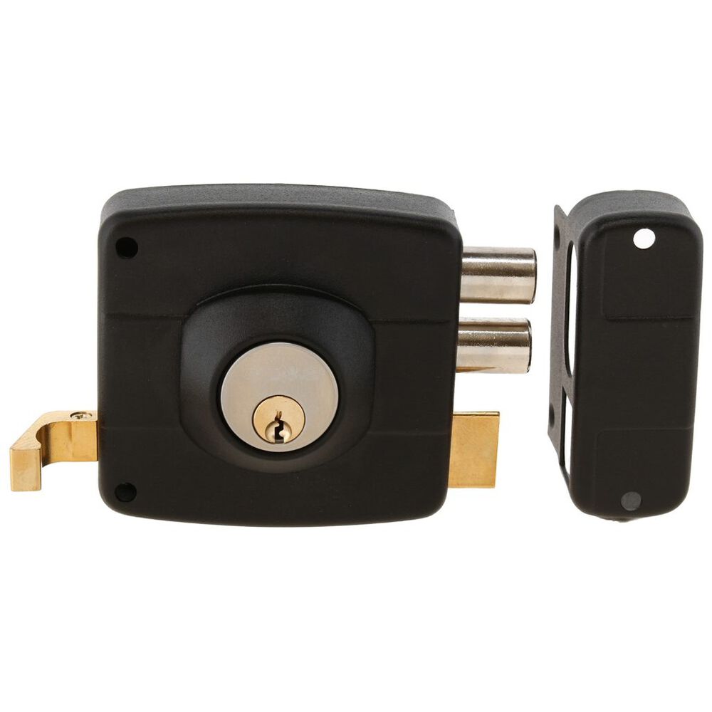 Cerradura Sobreponer Odis 324 Puertas Madera Metálicas - Negro image number 0.0
