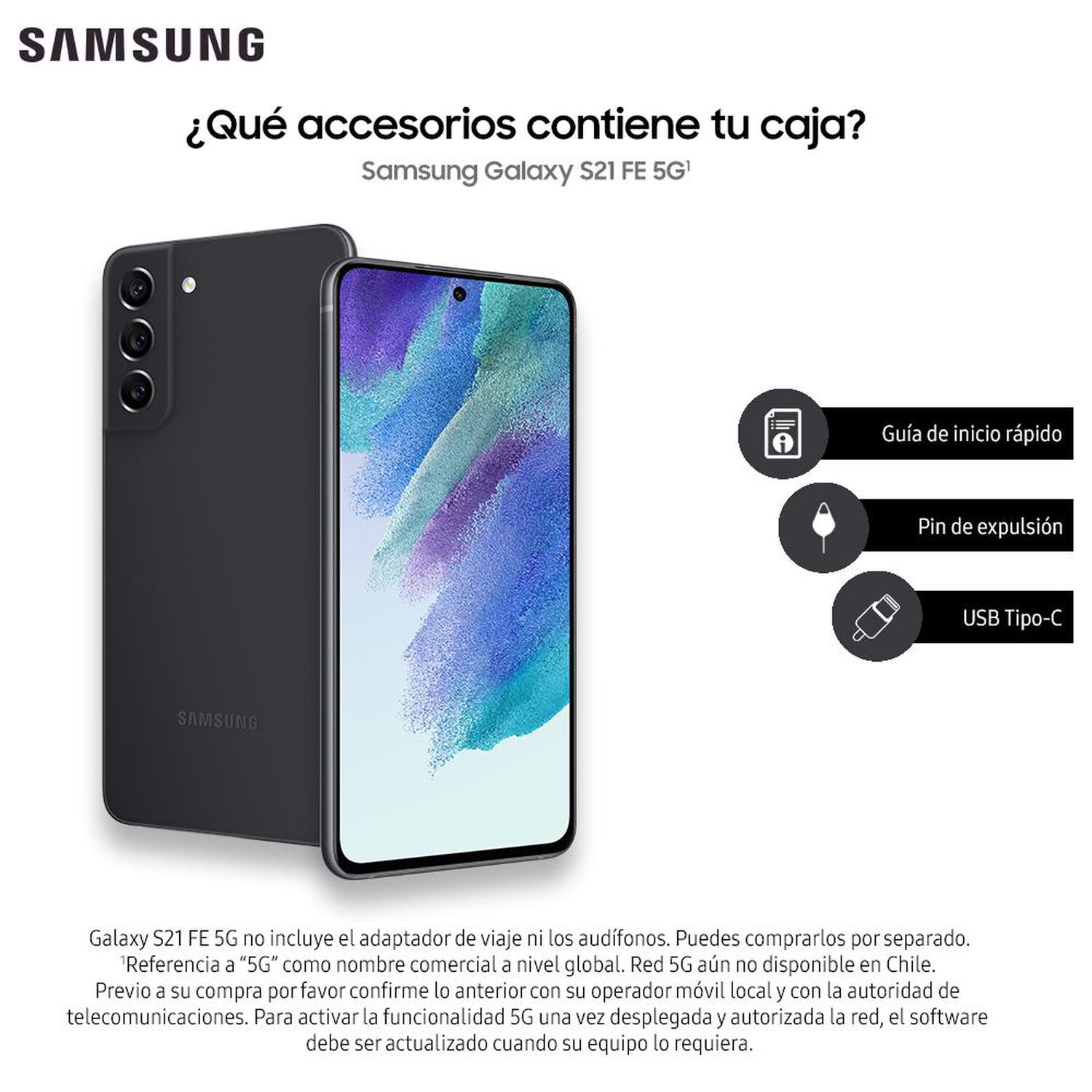 Smartphone Samsung Galaxy S21 FE / 5G / 128 GB / Liberado image number 8.0