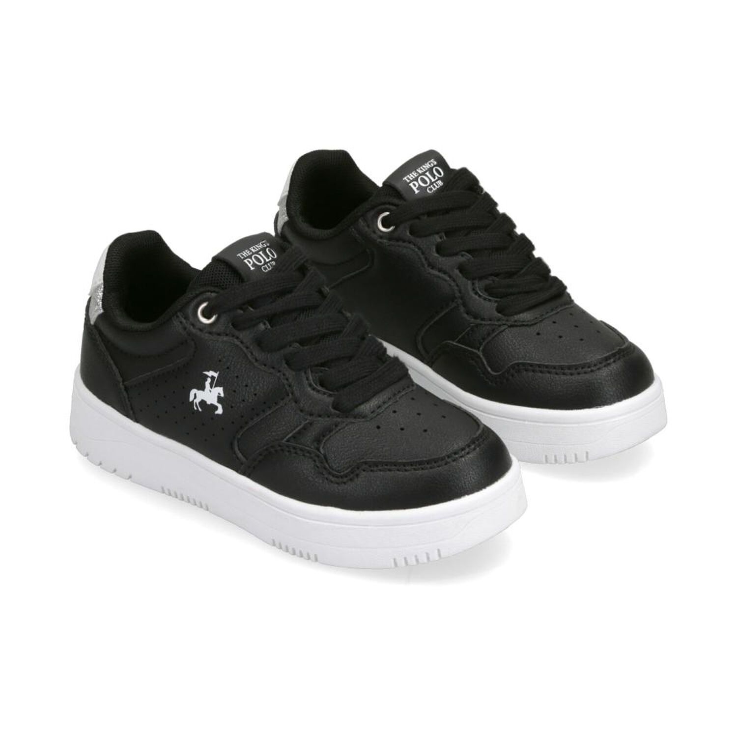 Zapatilla Urbana Infantil The King's Polo Club Black image number 1.0
