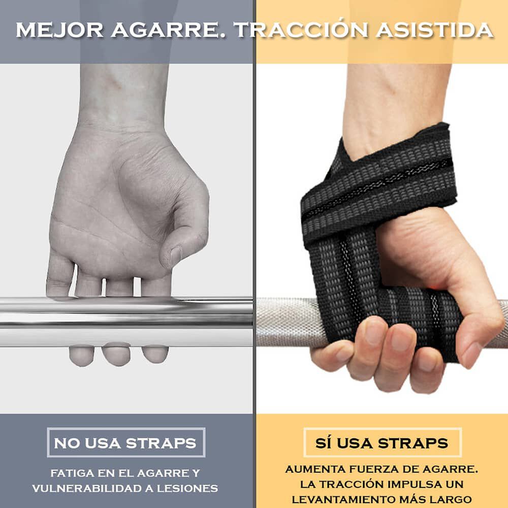 Straps Hoplon Negro Titanfit image number 3.0