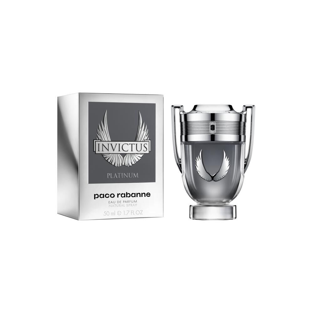 Perfume Hombre Invictus Platinum Paco Rabanne / 50ml / Eau De Parfum image number 0.0