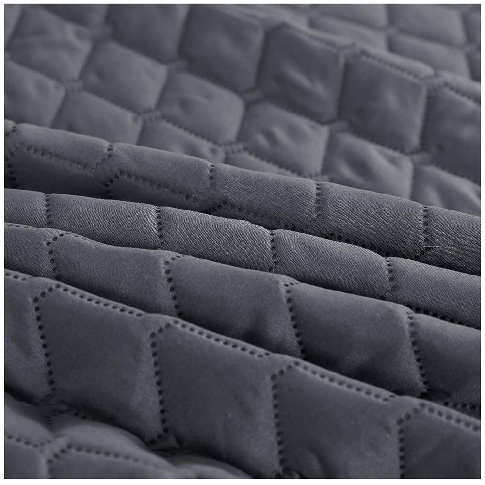 Cubrecama Quilt King Gris image number 2.0