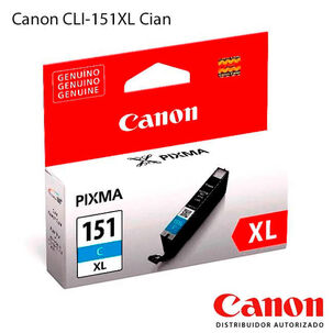Cartucho De Tinta Canon Cli-151xl 11 Ml Cyan