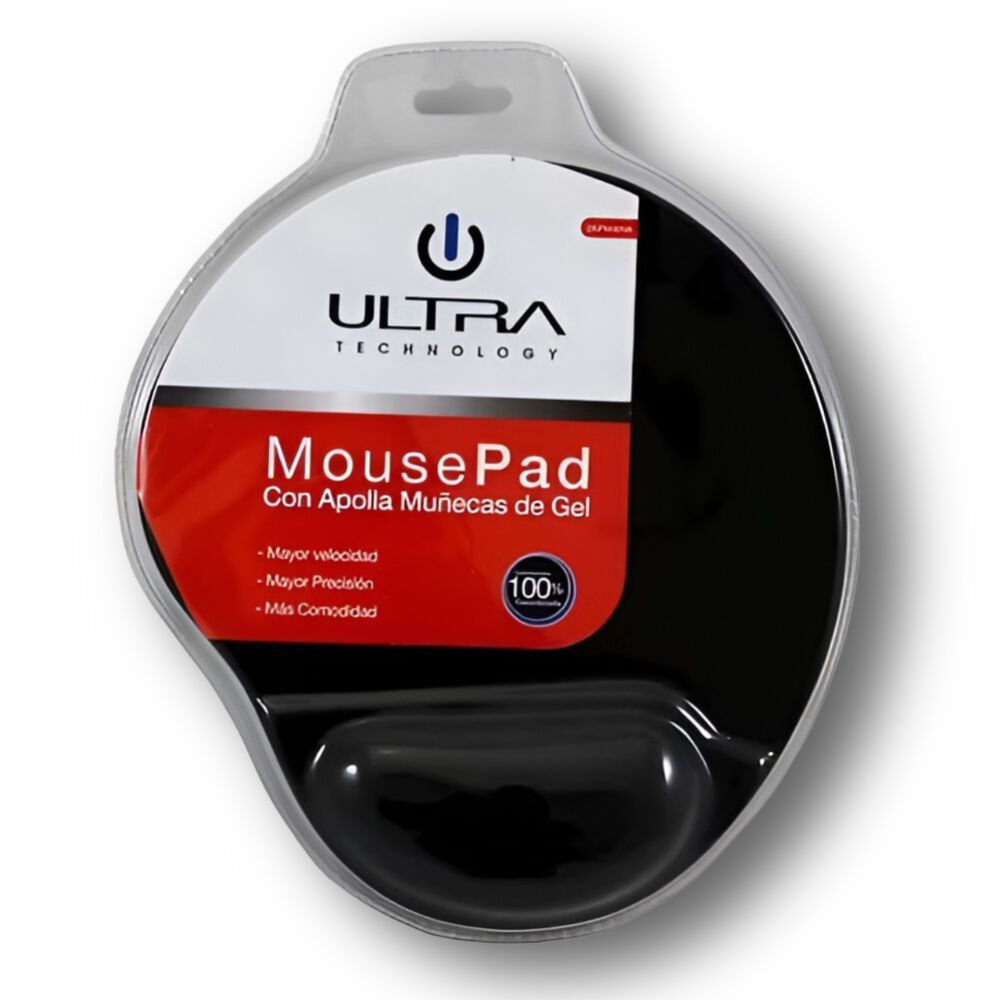 Mouse Pad Ergonómico Con Apoya Muñecas Gel Ultra 00100 image number 5.0