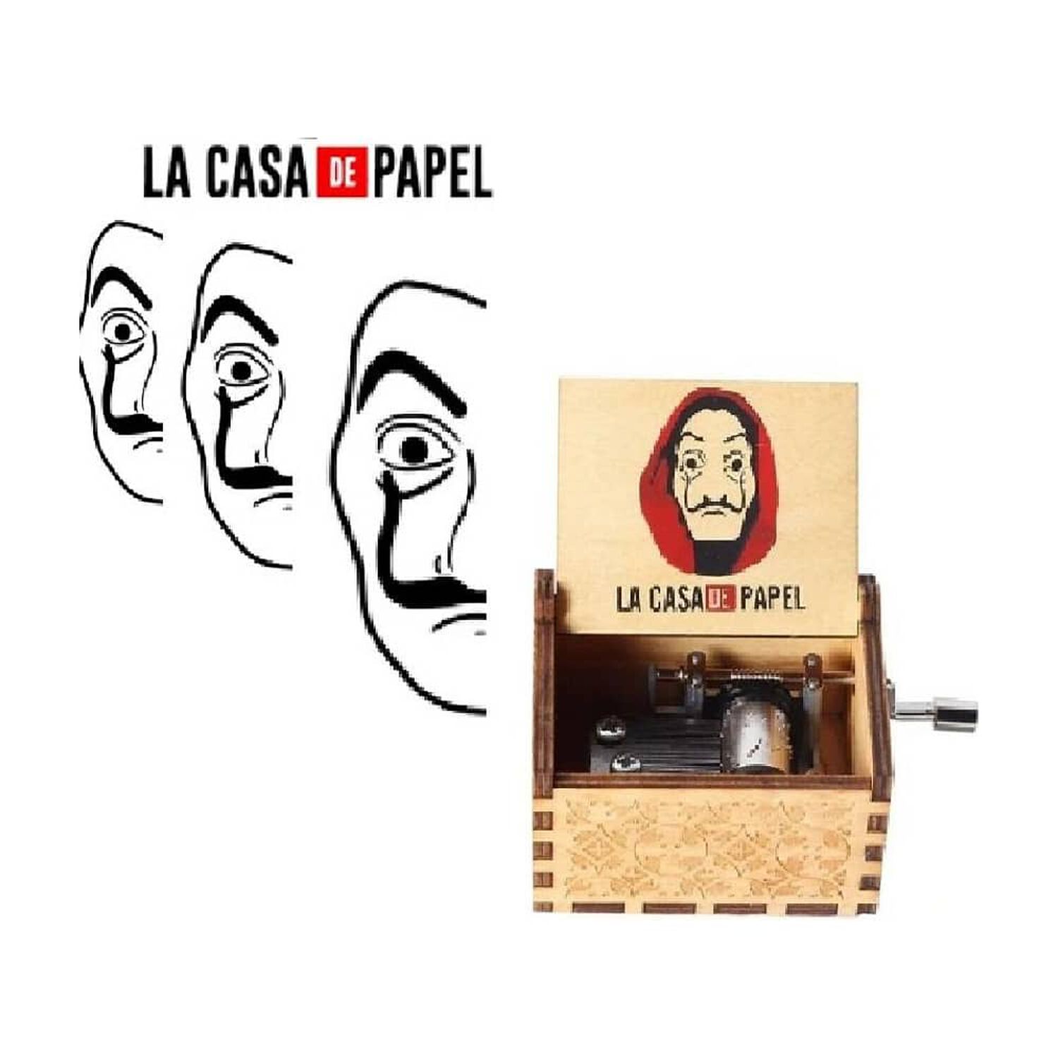 Caja Musical Casa De Papel image number 0.0