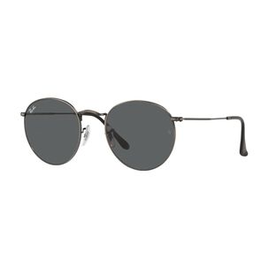 Lentes De Sol Round Metal Gris Ray-ban