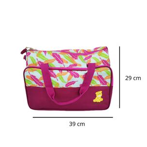 Bolso Maternal 5 Piezas Pañalera Mudador Bebes