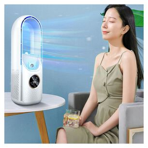 Ventilador De Mesa Sin Aspas Usb Aire Acondicionado Port&aacute;til