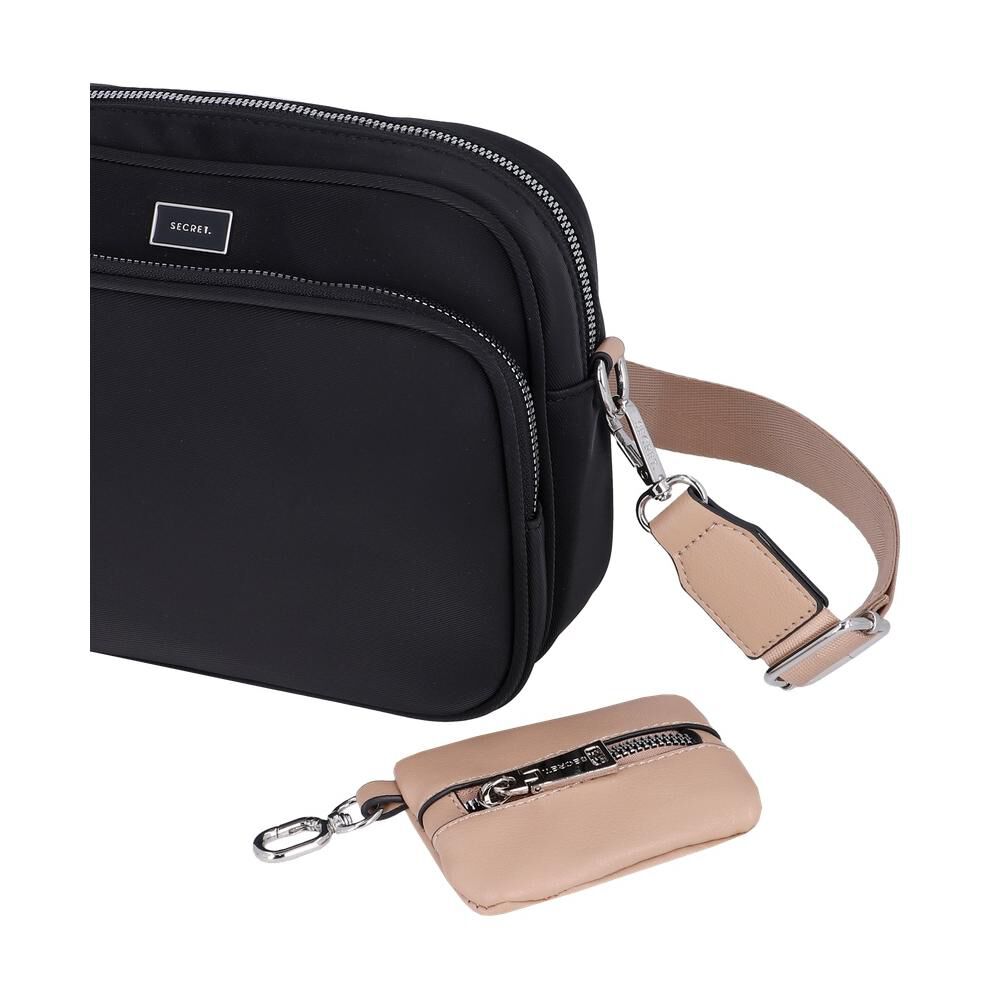 Bandolera Secret Orlando St6 S Negro image number 5.0