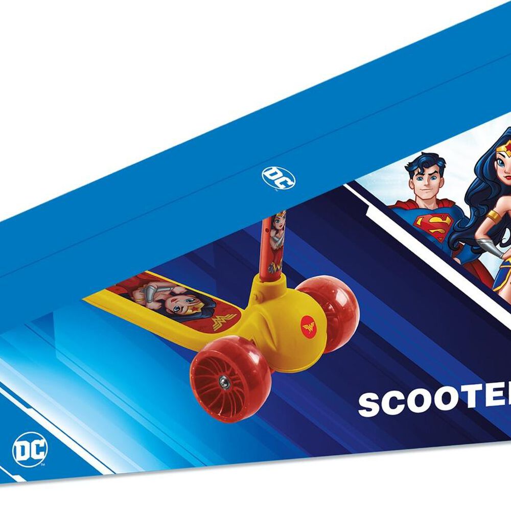 Scooter Infantil Reforzado Superman Dc Comics De 3 Ruedas image number 5.0