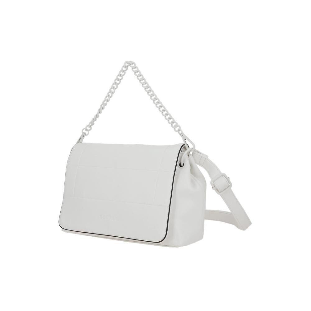 Bandolera Secret Burgas Sc6 M Blanco image number 1.0