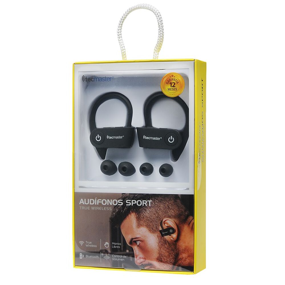 Audífonos Deportivos Inalámbrico True Wireless Tecmaster image number 1.0