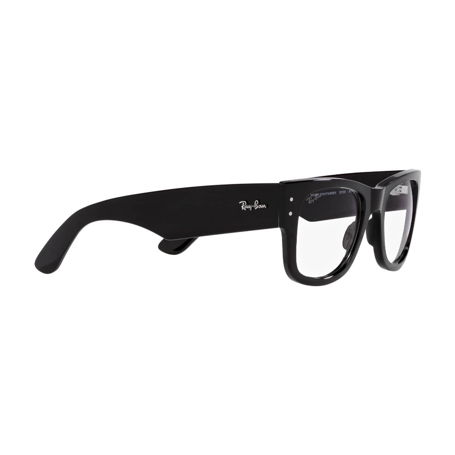 Lentes &Oacute;pticos Mega Wayfarer Black Ray-ban Optical image number 10.0