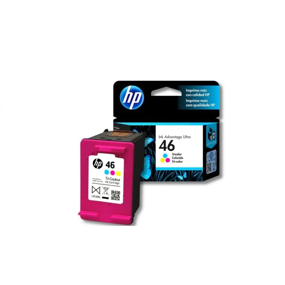 Cartucho Hp 46 Tricolor Original 2529/4729/5738/5739 image number 1.0