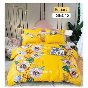 Sabana Estampada De 200 Hilos 2plazas - 012