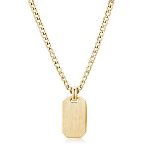 Collar Brosway Plateado Hombre Bik02