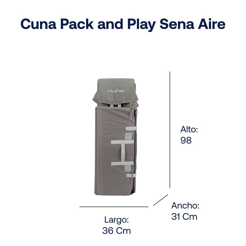 Cuna Pack And Play Sena Aire Frost image number 6.0