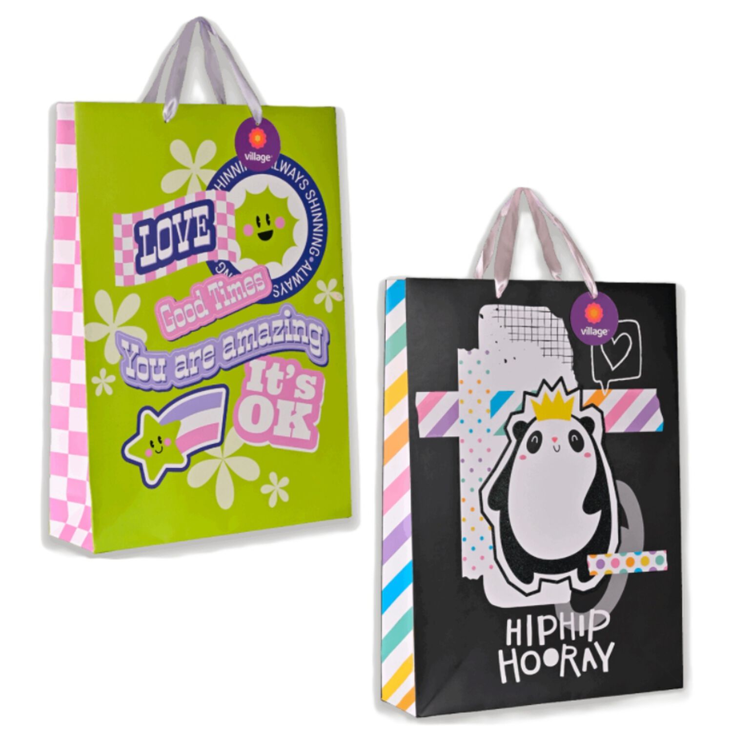 Bolsa De Regalo Femenina Cute (xl) Village image number 0.0